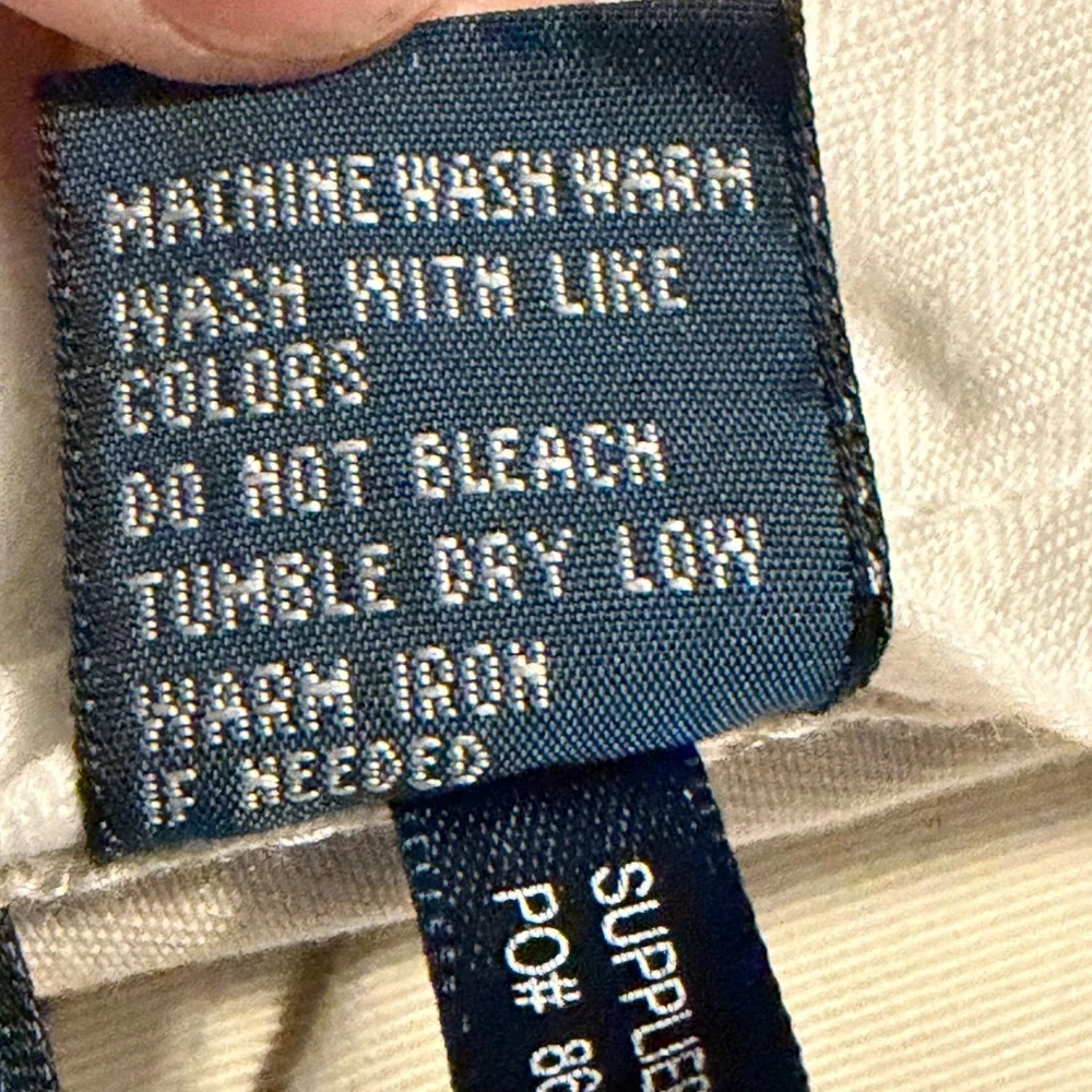 Polo Ralph Lauren Preston Pant Mens 36x32 Khaki Tan Cotton Chino Straight Leg